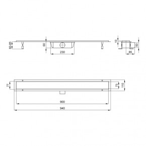   Qtap Dry Tile304-900MBLA    90070 SD00038899 3