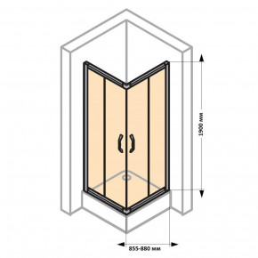   Huppe X1 90x90   (140103069321) 6