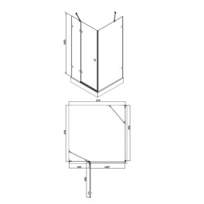   Qtap Capricorn CRM1011SC6 Clear 3