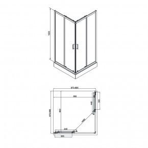   Qtap Taurus BLA1099SC6 Clear 3