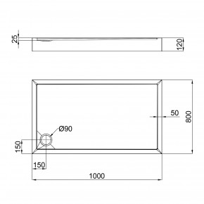   Qtap Tern 301812 100x80x12  +  3