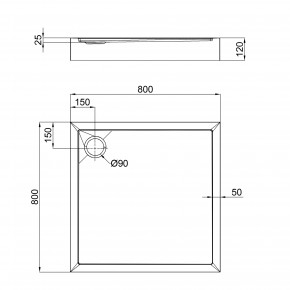   Qtap Tern 308812 80x80x12  +  3