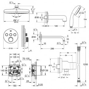   Grohe Grohtherm SmartControl 34614SC2 3