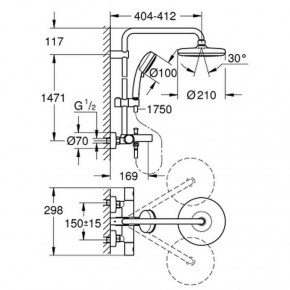   Grohe Tempesta Cosmopolitan 26223001 3