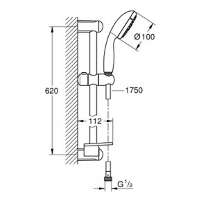   Grohe 28593002 New Tempesta 100