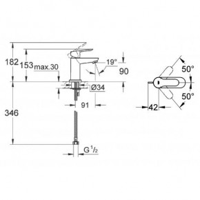    Grohe Exclusive BauEdge 123365S (23330000 + 23605000 + 27598001) 5