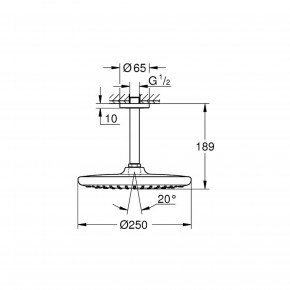       Grohe Tempesta 250 26669000 3