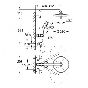   Grohe Tempesta Cosmopolitan 26670000 3