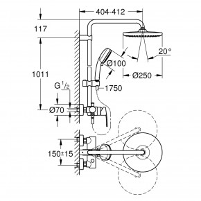   Grohe Tempesta Cosmopolitan 26673000 3