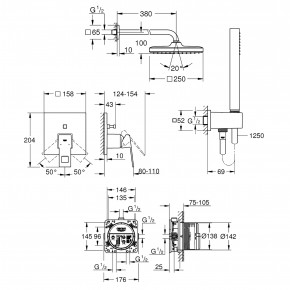    Grohe (26687000+26405000+35600000+24062000) (26415SC3) 3