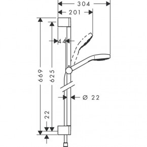   Hansgrohe Croma 0.65  (26562400) 3