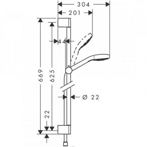   Hansgrohe Croma 26585400 3