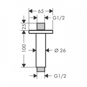    Hansgrohe Vernis Shape 10 (26406000) 3