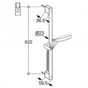   KLUDI A-QA 3S (657300500) 3