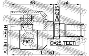  Febest    HYUNDAI (1211-MAT15) 3