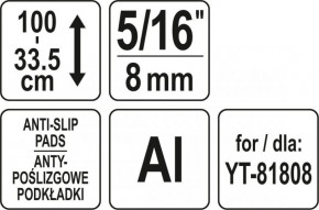    YATO , h=34-100  (YT-81809) 5