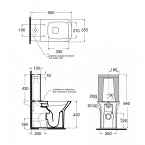   Azzurra Prua PRU100B1MBP 3