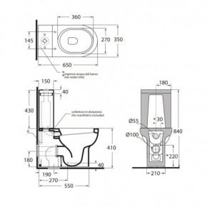   Azzurra Nuvola NUV100B1MBP 3