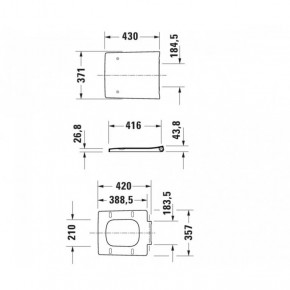    Duravit Viu SoftClose (0021290000) 3