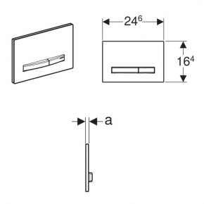   Geberit Sigma50 115.788.DW.2 3