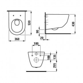    Laufen Rimless  (H8209640000001) 4