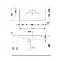  Duravit D-Code 03421000002 4