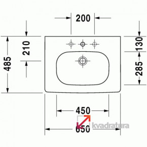  Duravit D-Code 03426500002 3