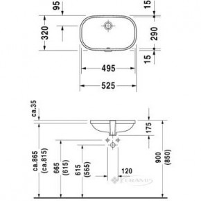  Duravit D-code 50   (0338490000) 4