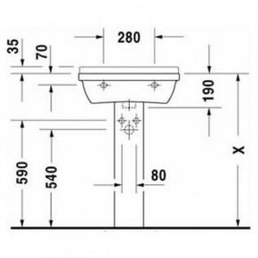  Duravit Starck 3 (0865160000) 4