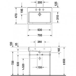  Duravit Vero 0454700000 4