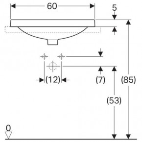  Geberit Variform 500.729.01.2 5