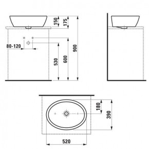 -  Laufen PRO B H8129640001121 6