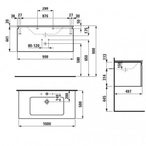    Laufen Pro S 100  (H8609664631041) 3