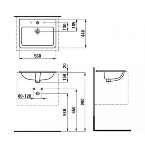  Laufen Pro S 560440  (H8189630001041) 4