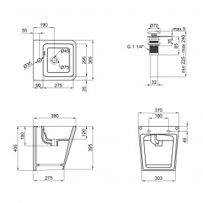    Qtap Tern 370410400 White    QT1711G808W 3