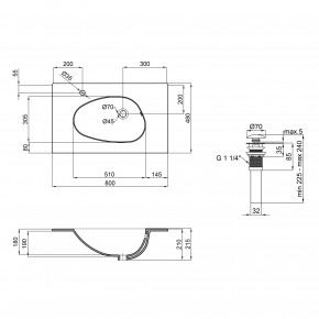  Qtap Virgo 800480167 White    QT1811FL8128BLW 3