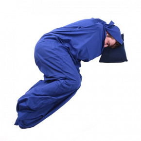    Trekmates Polycotton Sleeping Bag Liner Hotelier TM-004073 navy - O/S -  (015.0803)