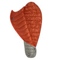  Big Agnes Pluton UL 40 (850 DownTek) Regular gray/pumpkin - Left Zip (021.0180) 4