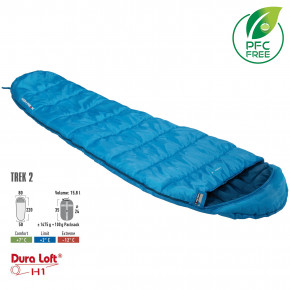   High Peak Trek 2/+2C Blue/Dark Blue Left (23095)