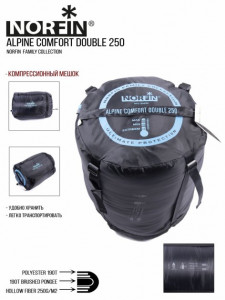     Norfin Alpine Comfort Double 250 R (NFL-30240) 5