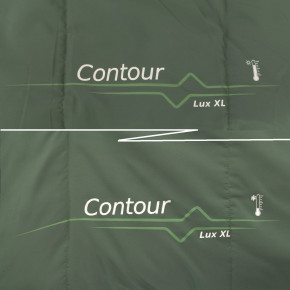   Outwell Contour Lux XL Reversible/-1C Green (Right) 11