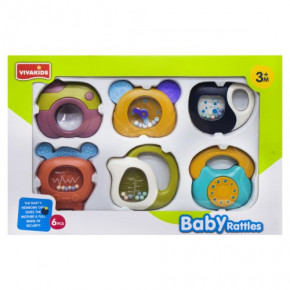   Vivakids Baby Rattles 6  (1158)