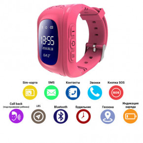 Smart    GPS Q50-2, pink 7508