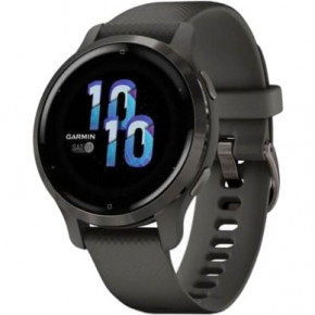  - Garmin Venu 2S Slate Bezel with Graphite Case and Silicone Band (010-02429-10/00) (0)