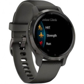  - Garmin Venu 2S Slate Bezel with Graphite Case and Silicone Band (010-02429-10/00) (2)