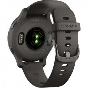  - Garmin Venu 2S Slate Bezel with Graphite Case and Silicone Band (010-02429-10/00) (6)