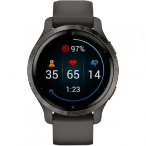  - Garmin Venu 2S Slate Bezel with Graphite Case and Silicone Band (010-02429-10/00) (7)