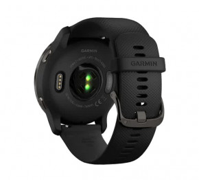 - Garmin Venu 2 Slate Stainless Steel Bezel with Black Case and Silicone Band (010-02430-11/01) 4