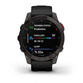 - Garmin Epix 2 Sapphire Black/Titanium DLC with Black Band (010-02582-18) 3