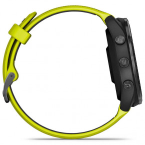 - Garmin Forerunner 965 Carbon Gray DLC Titanium Bezel with Black Case and Amp Yellow/Black Silicone Band (010-02809-82) 4